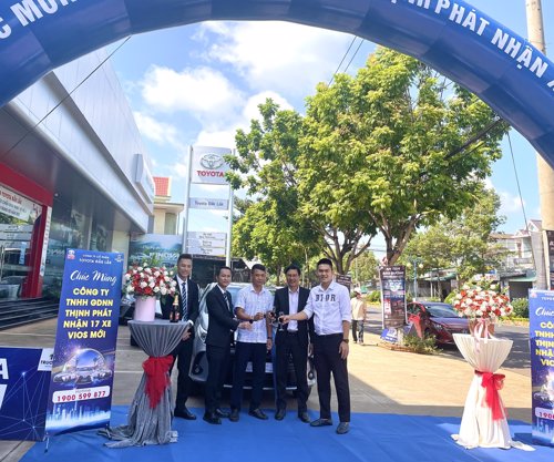 Lễ nhận xe mới Công ty TNHH GDNN Thịnh Phát Đắk Lắk